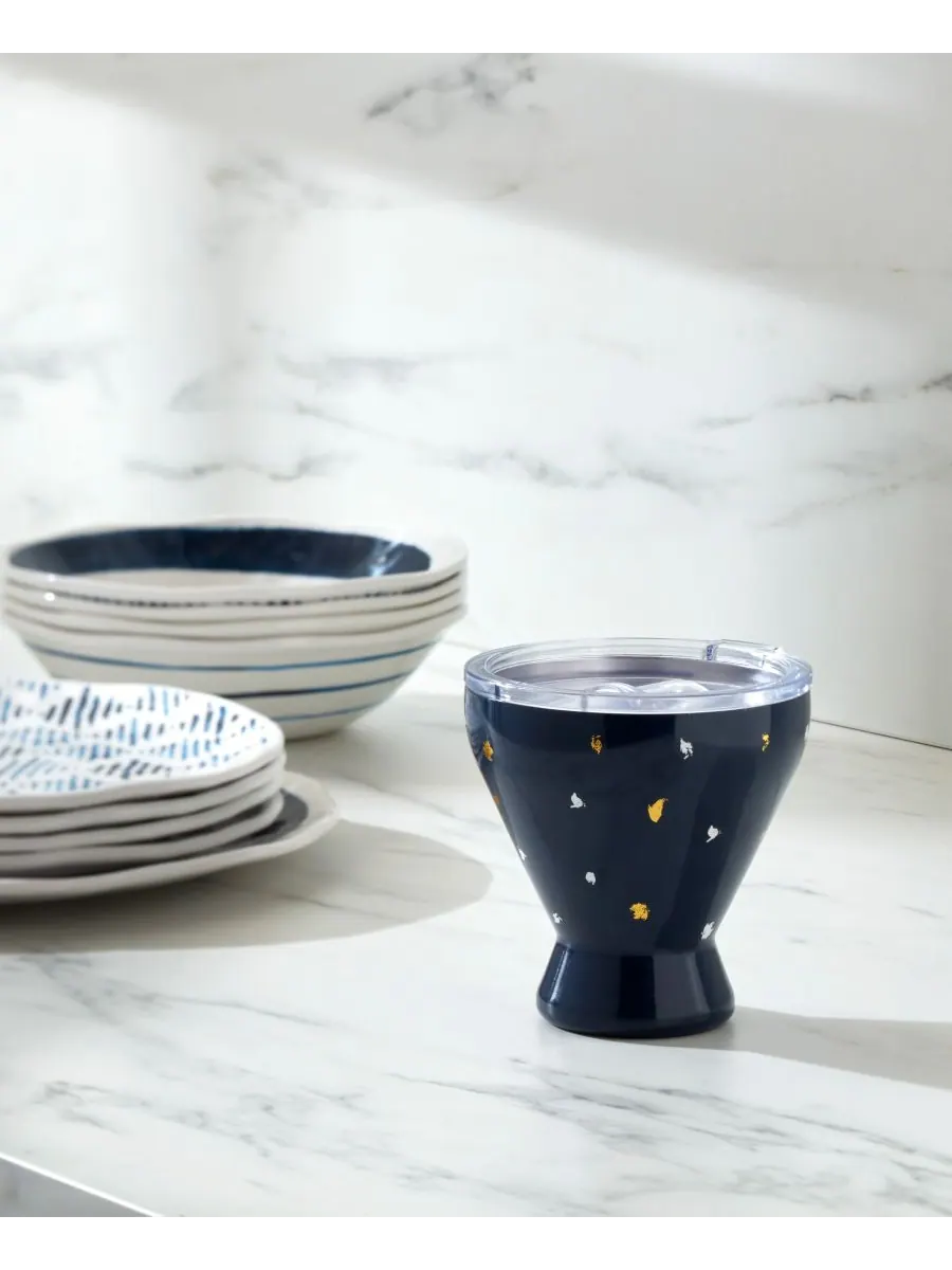 Коктейльный бокал Blue Bay из нержавеющей стали Lenox, цвет dot — изображение 5 из 5