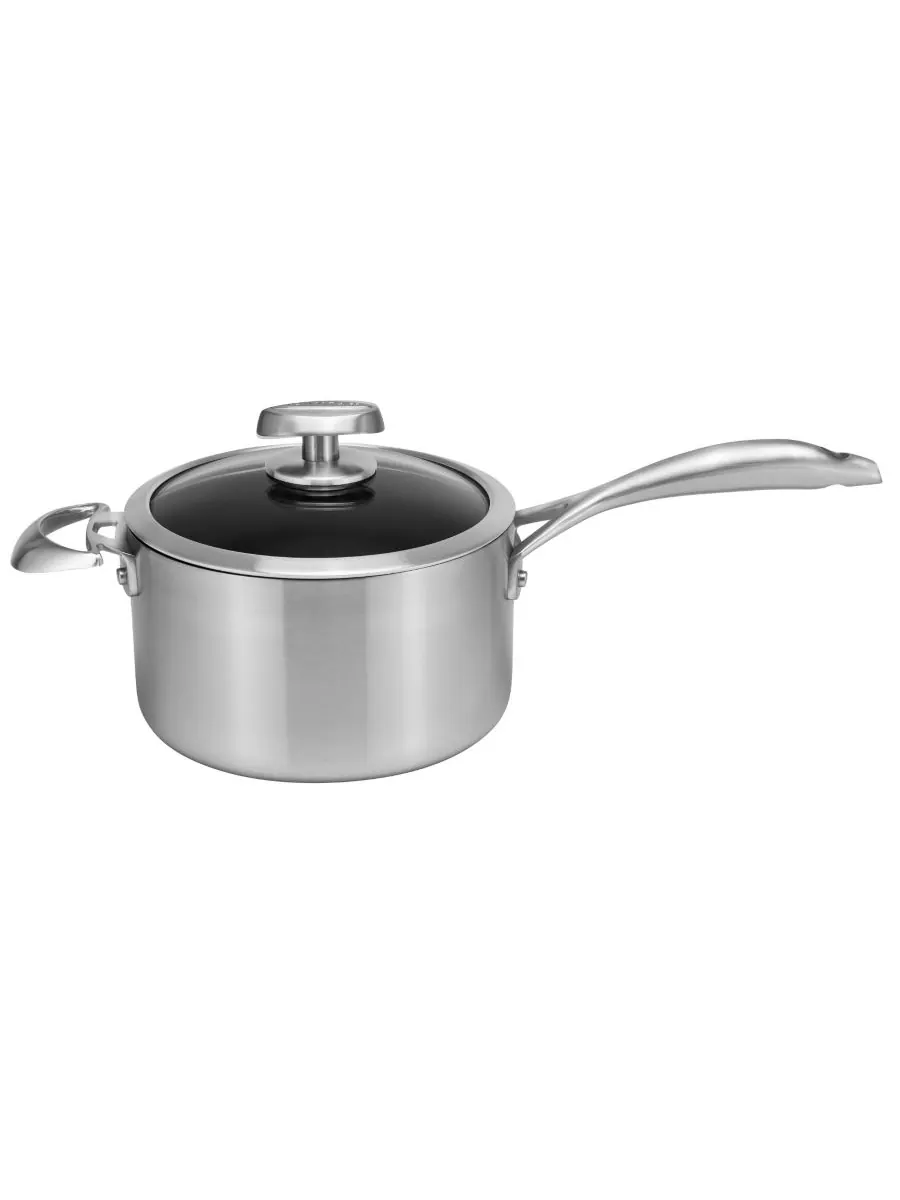 Алюминиевая кастрюля с крышкой объемом 4 кварты (около 1 литра) SCANPAN
