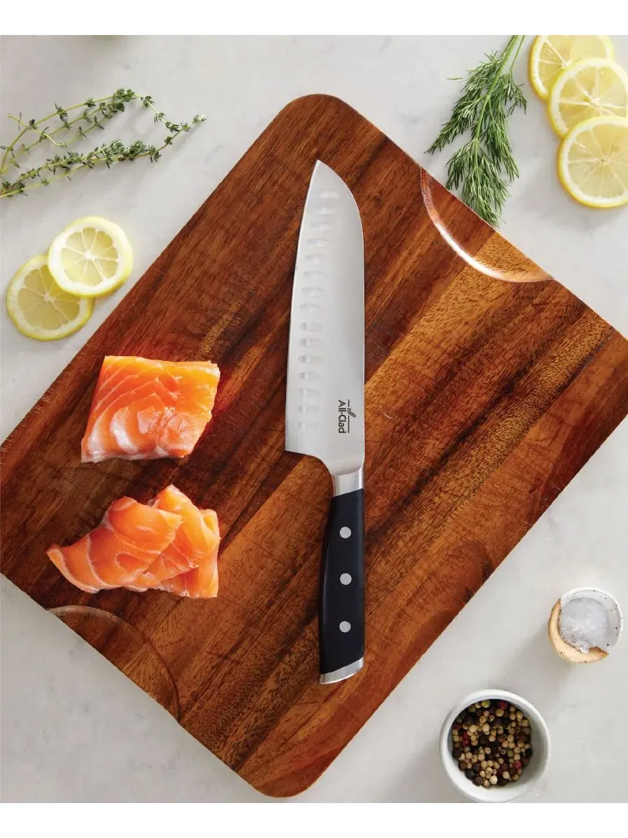 18 см нож Santoku All-Clad — изображение 6 из 8, черный