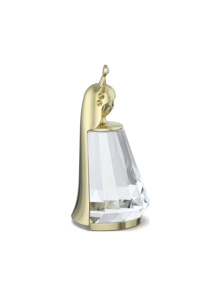 Фигурка Девы, знака зодиака Swarovski — изображение 4 из 4, прозрачный/золотистый