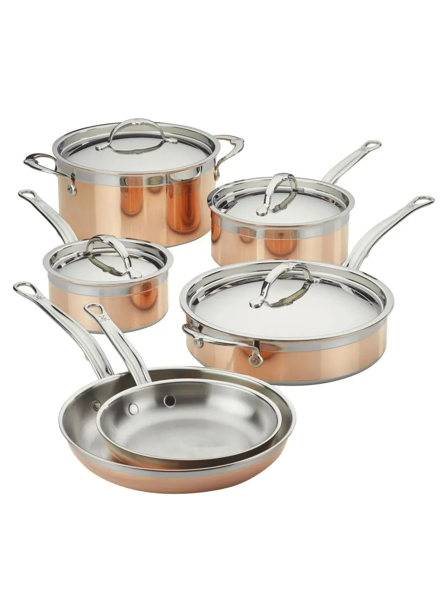 Набор посуды Hestan CopperBond Copper Induction, 10 предметов