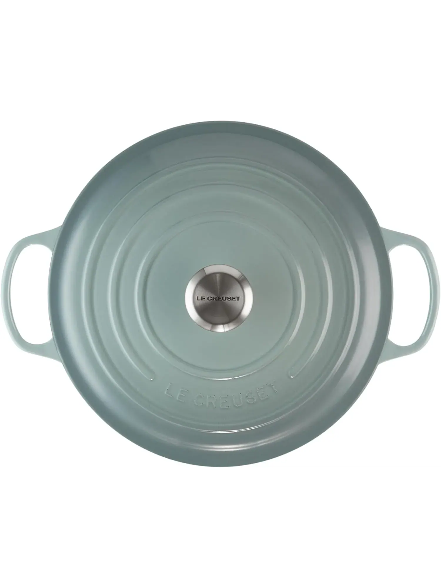 Кастрюля круглая Le Creuset Signature, 6,7 л, 28 см — изображение 2 из 7, морская соль