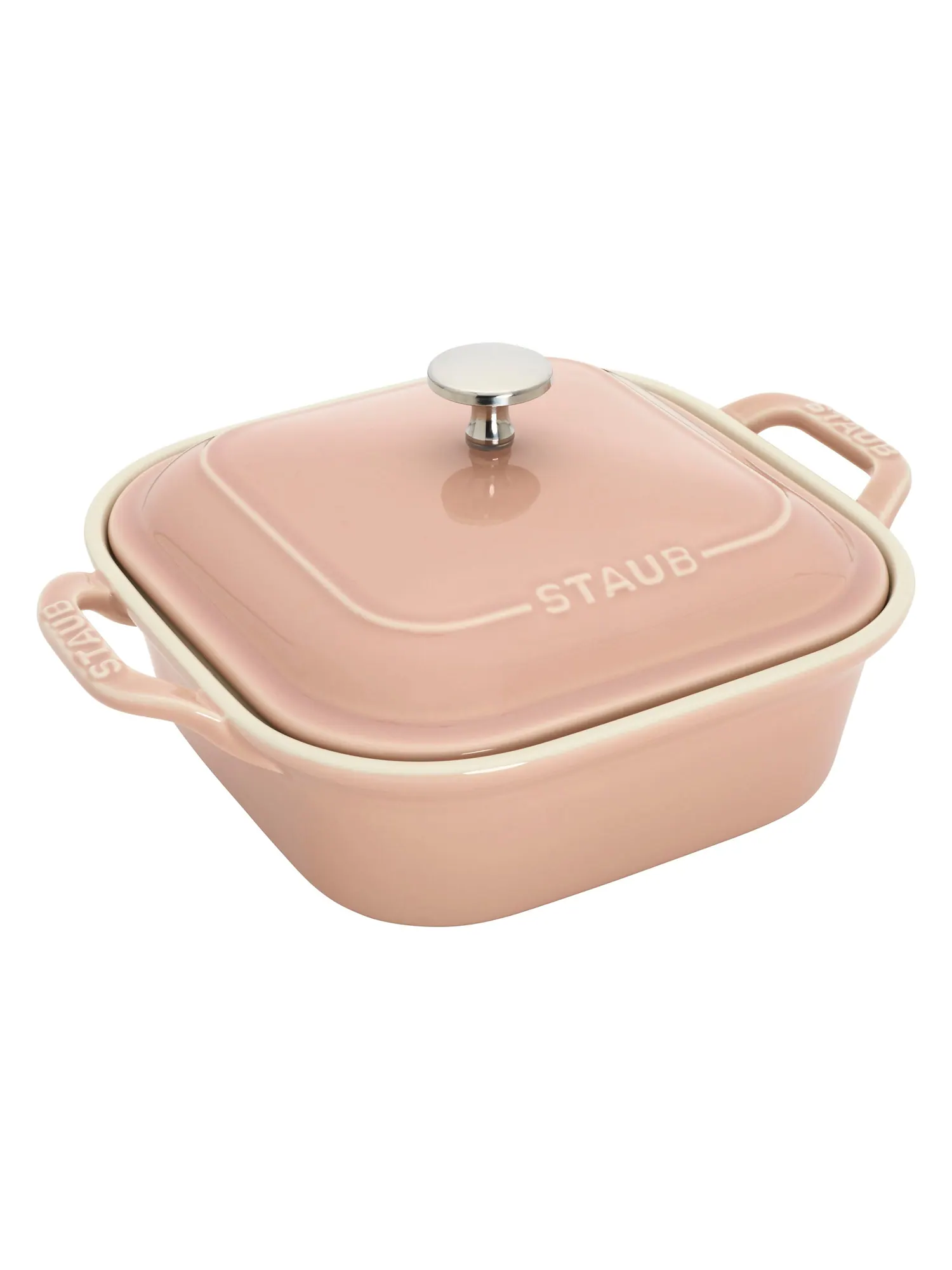 Набор форм для выпечки Staub Ceramic, 4 предмета — изображение 5 из 6, розовый