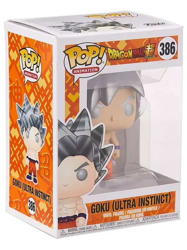 Виниловая фигурка Dragon Ball Super Pop Animation | Goku Ultra Insight Form Funko — изображение 2 из 4, оранжевый