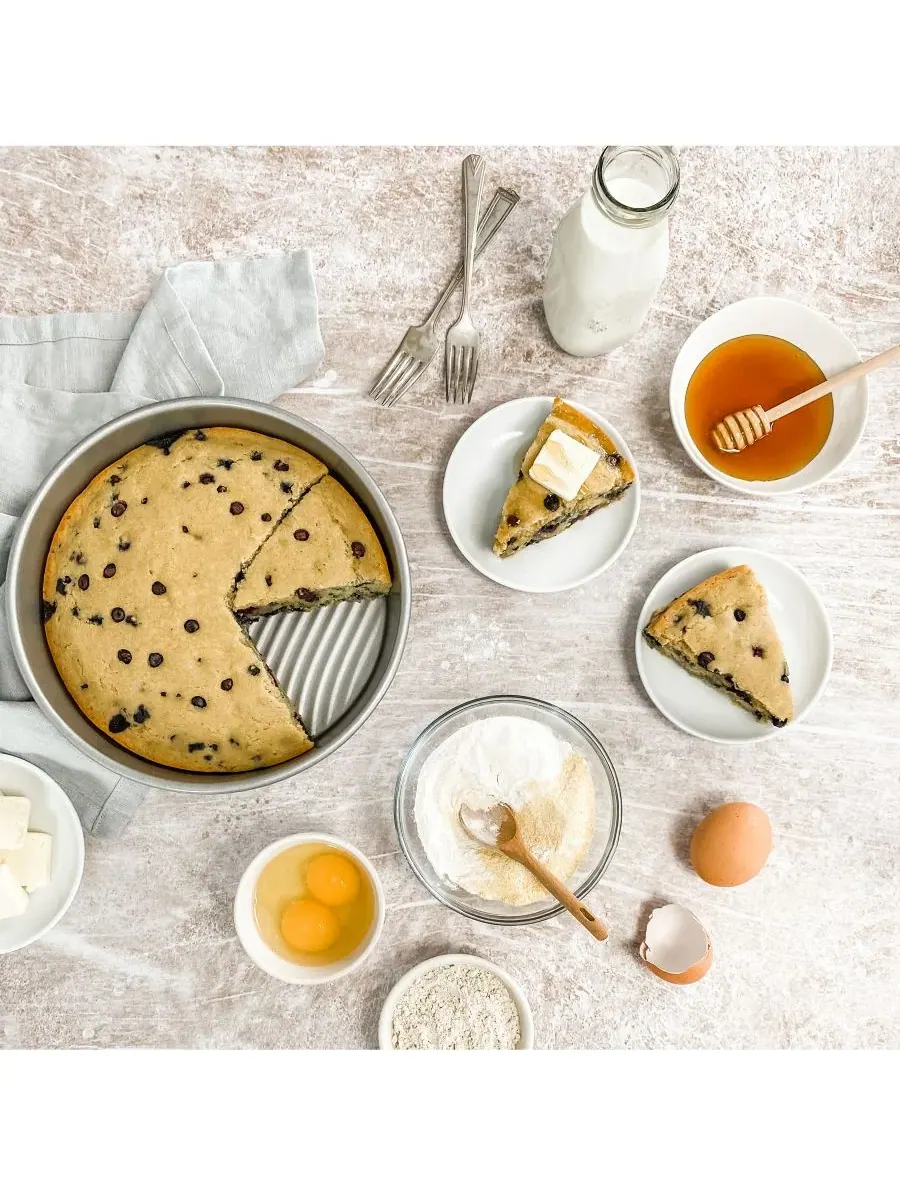 Круглая форма для выпечки Patriot Bakeware диаметром 23 см Usa Pan — изображение 3 из 4, серебряный