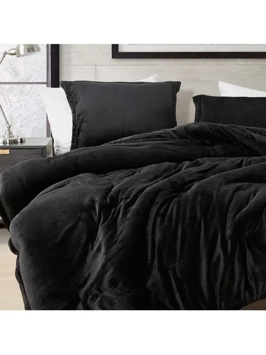 Одеяло-комфортер Oversized Touchy Feely Coma Inducer — изображение 3 из 3, черный