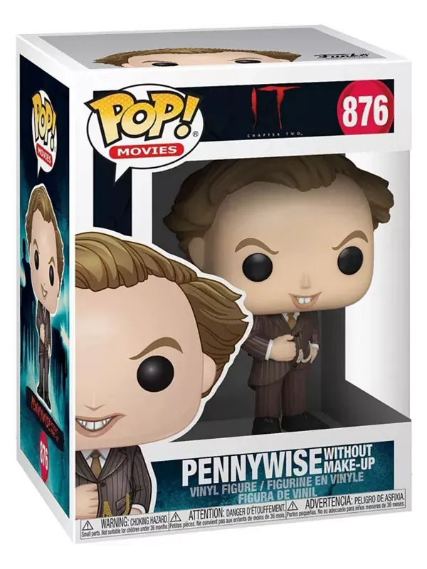 Виниловая фигурка Оно 2 | Пеннивайз без макияжа Funko — изображение 4 из 4, коричневый