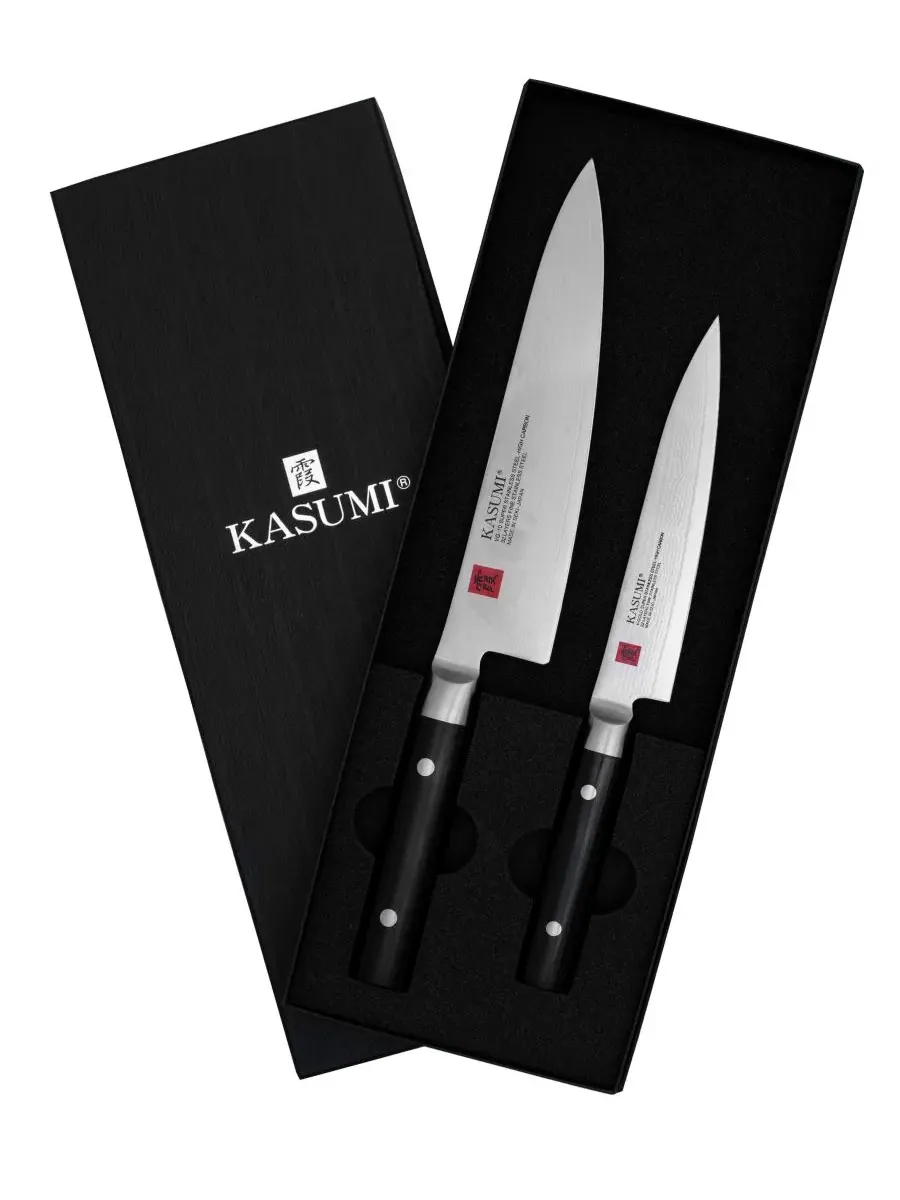 Набор из 2 ножей Gyuto 6" и 8" Chef Knife Kasumi