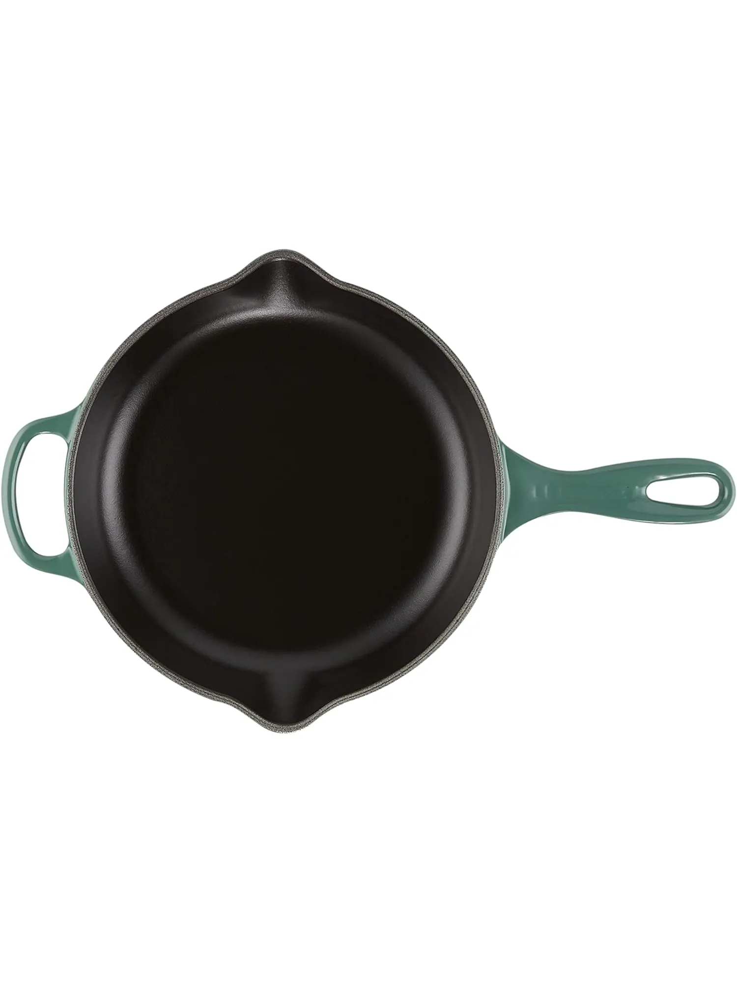 Сковорода чугунная Le Creuset Signature с эмалированным покрытием, 23 см — изображение 5 из 7, черный