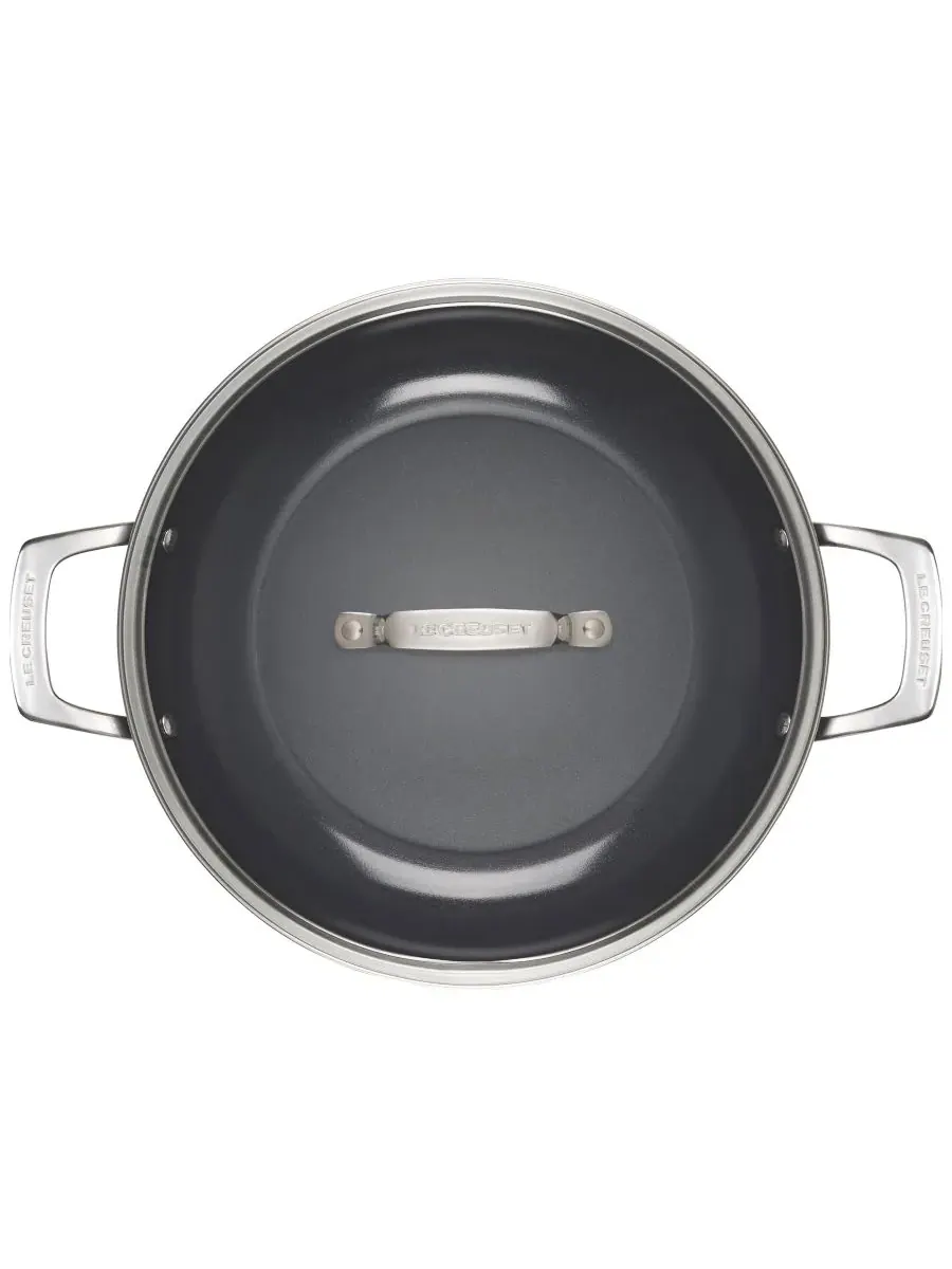 Сотейник-брайзер Le Creuset Essential Non-stick Ceramic, 3.7 л, 30 см — изображение 3 из 4, нет цвета