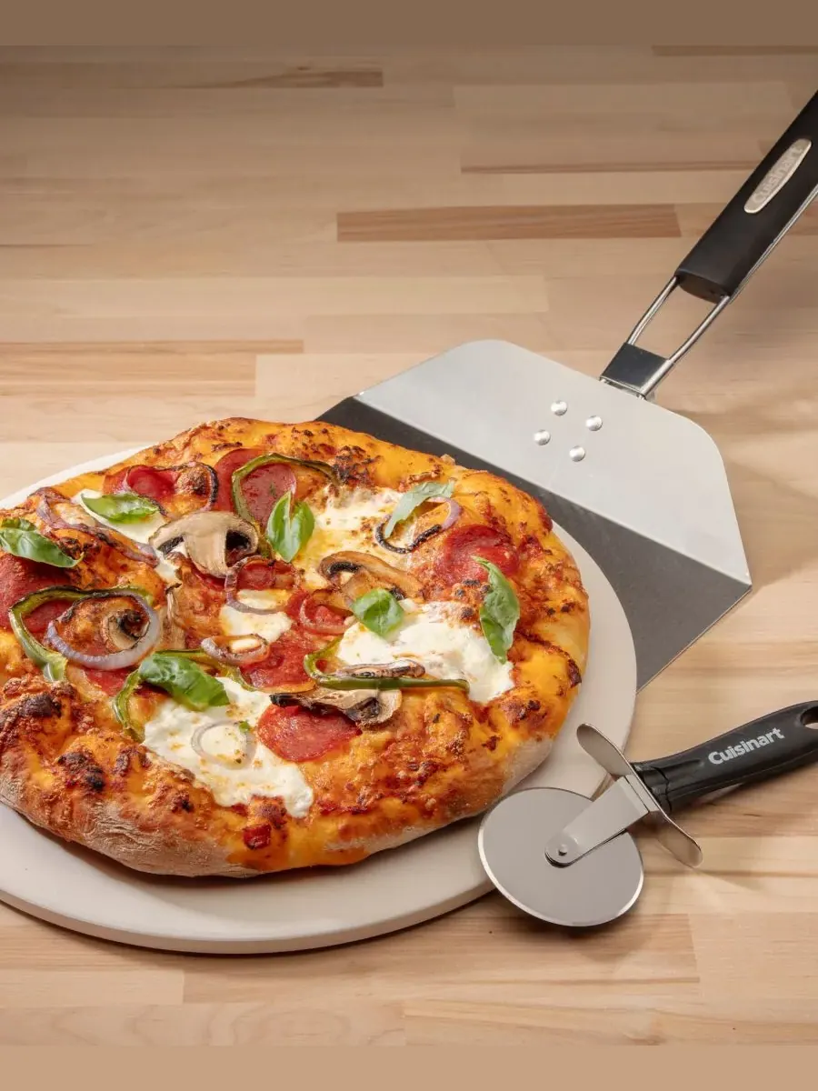Набор для гриля из 3 предметов для пиццы Cuisinart — изображение 6 из 8, серебряный