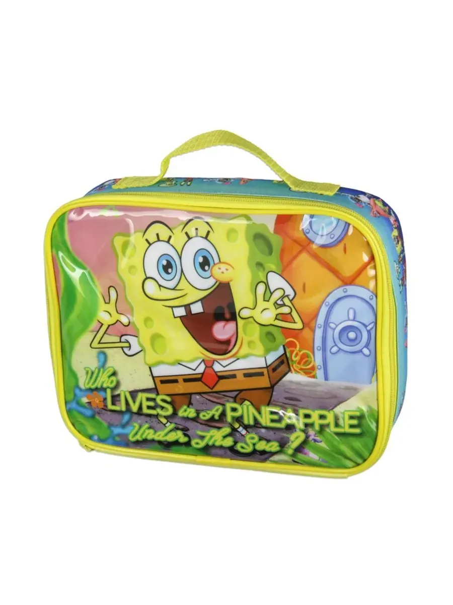 Сумка-ланчбокс с символикой телесериала Nickelodeon «Бикини Боттом» Spongebob Squarepants