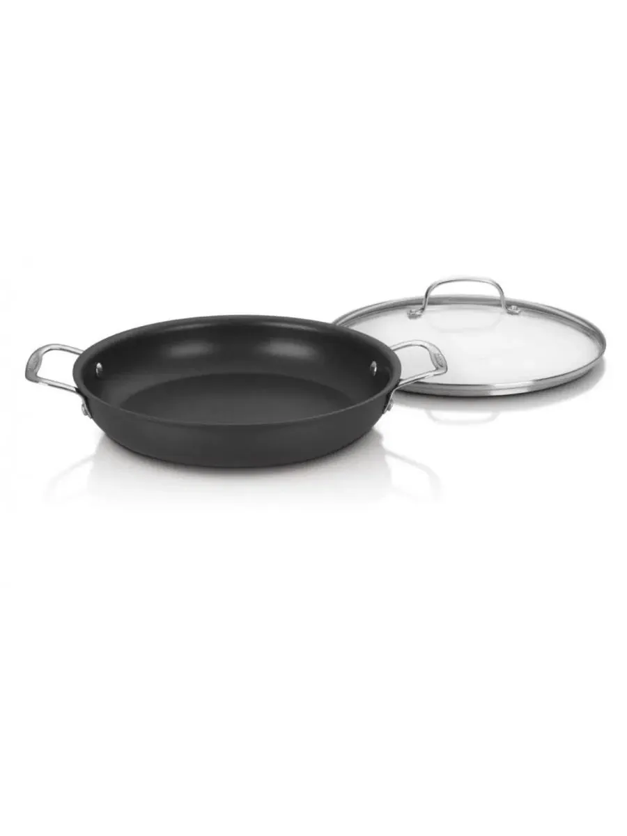Сковорода Cuisinart Chefs Classic Hard Anodized 30 см с крышкой, Everyday Pan