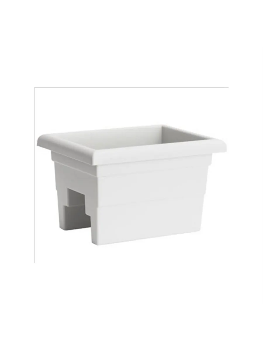 Novelty Кашпо Countryside Railing Planter 26162, белое, 16 дюймов