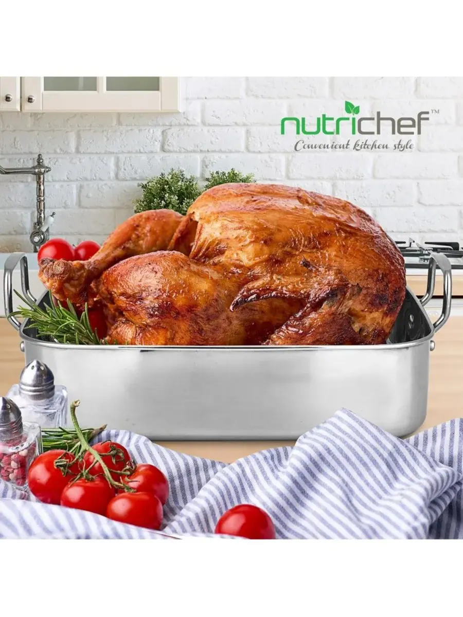 Жаровня диаметром 36 см с полированной решеткой и проволочной ручкой Nutrichef — изображение 8 из 8, серебряный