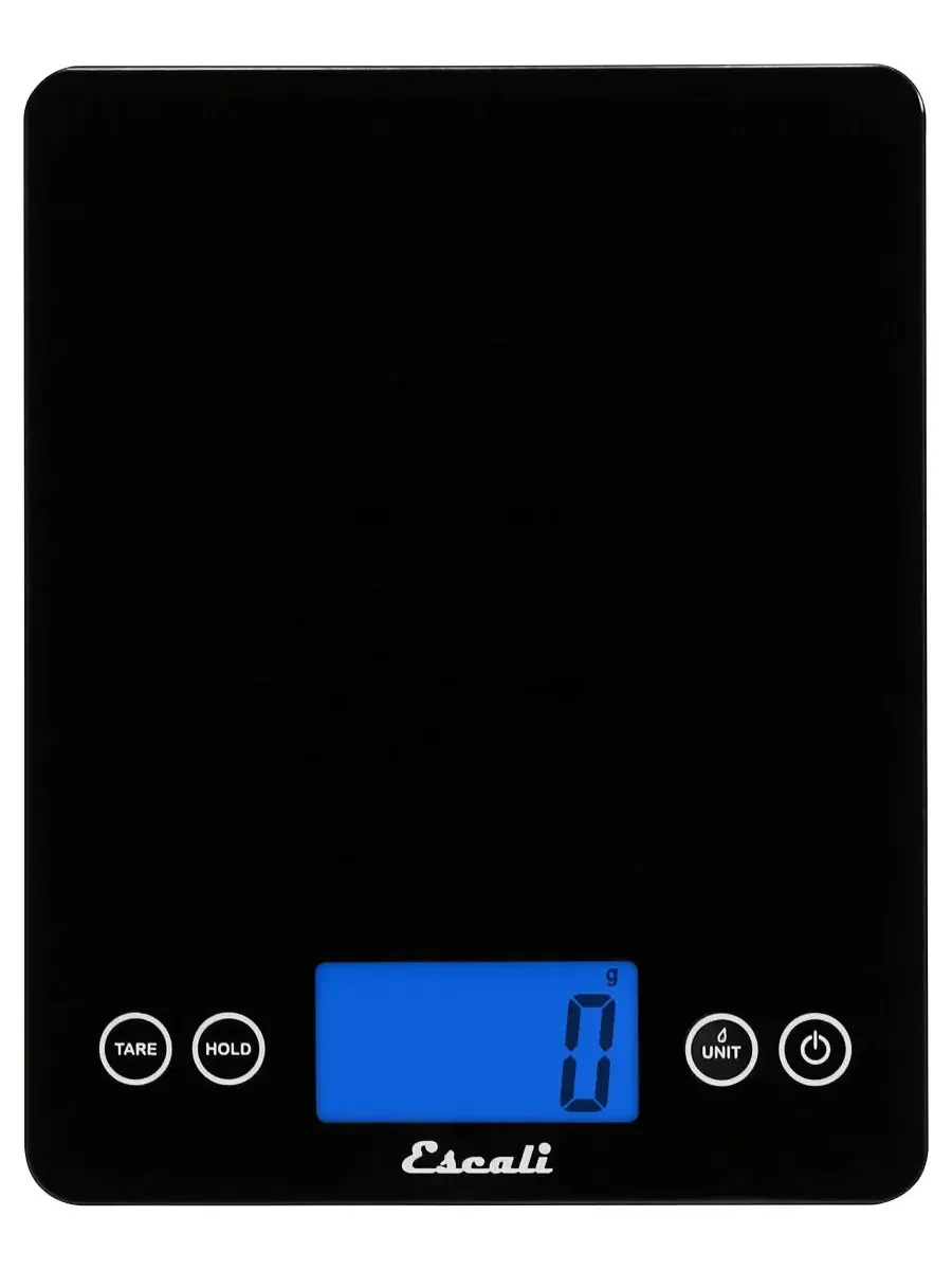 Цифровые стеклянные весы Corp Arti XL, 10 л Escali — изображение 2 из 2, черный
