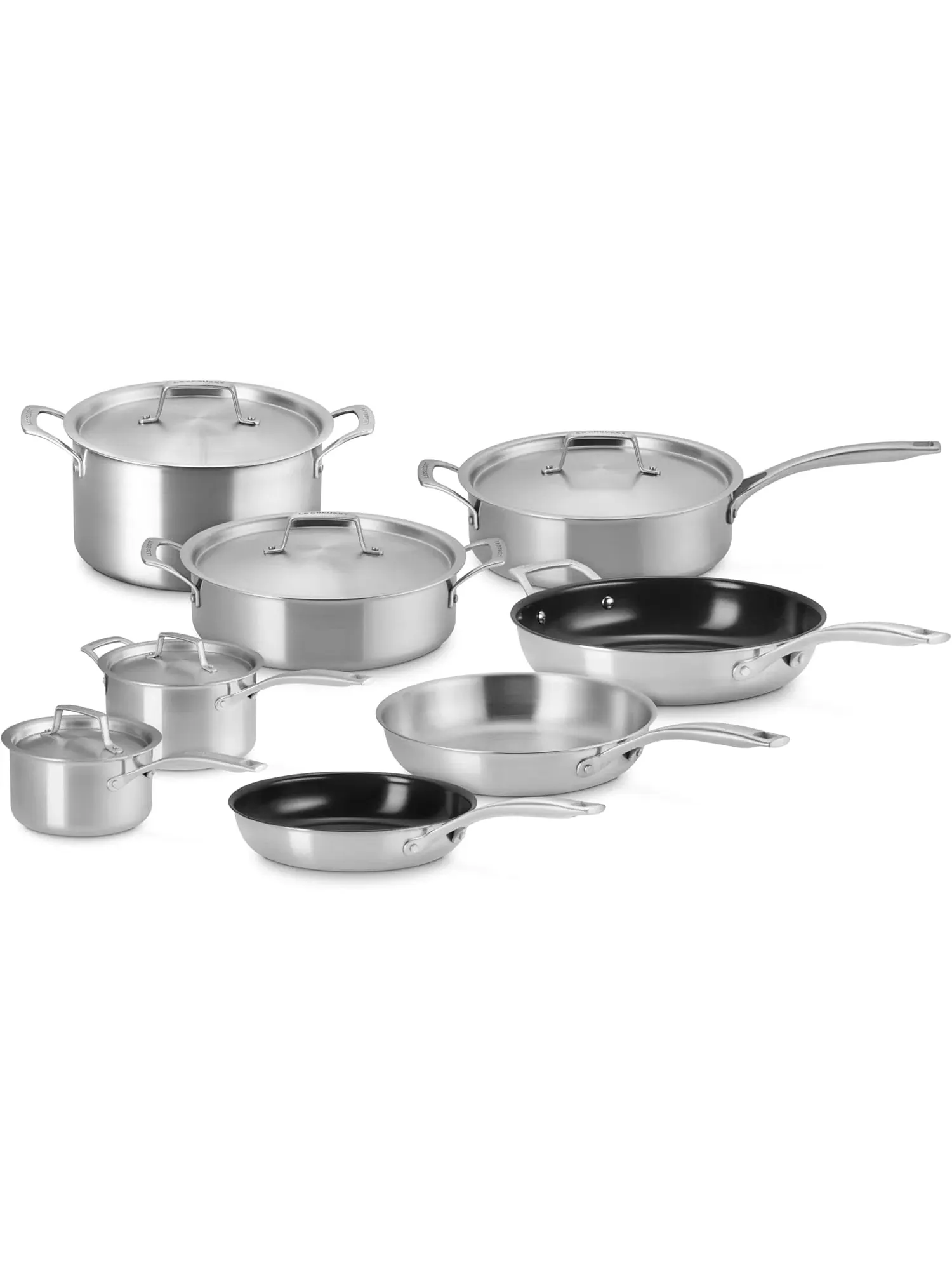 Набор посуды Le Creuset Tri-Ply Stainless Steel, 13 предметов
