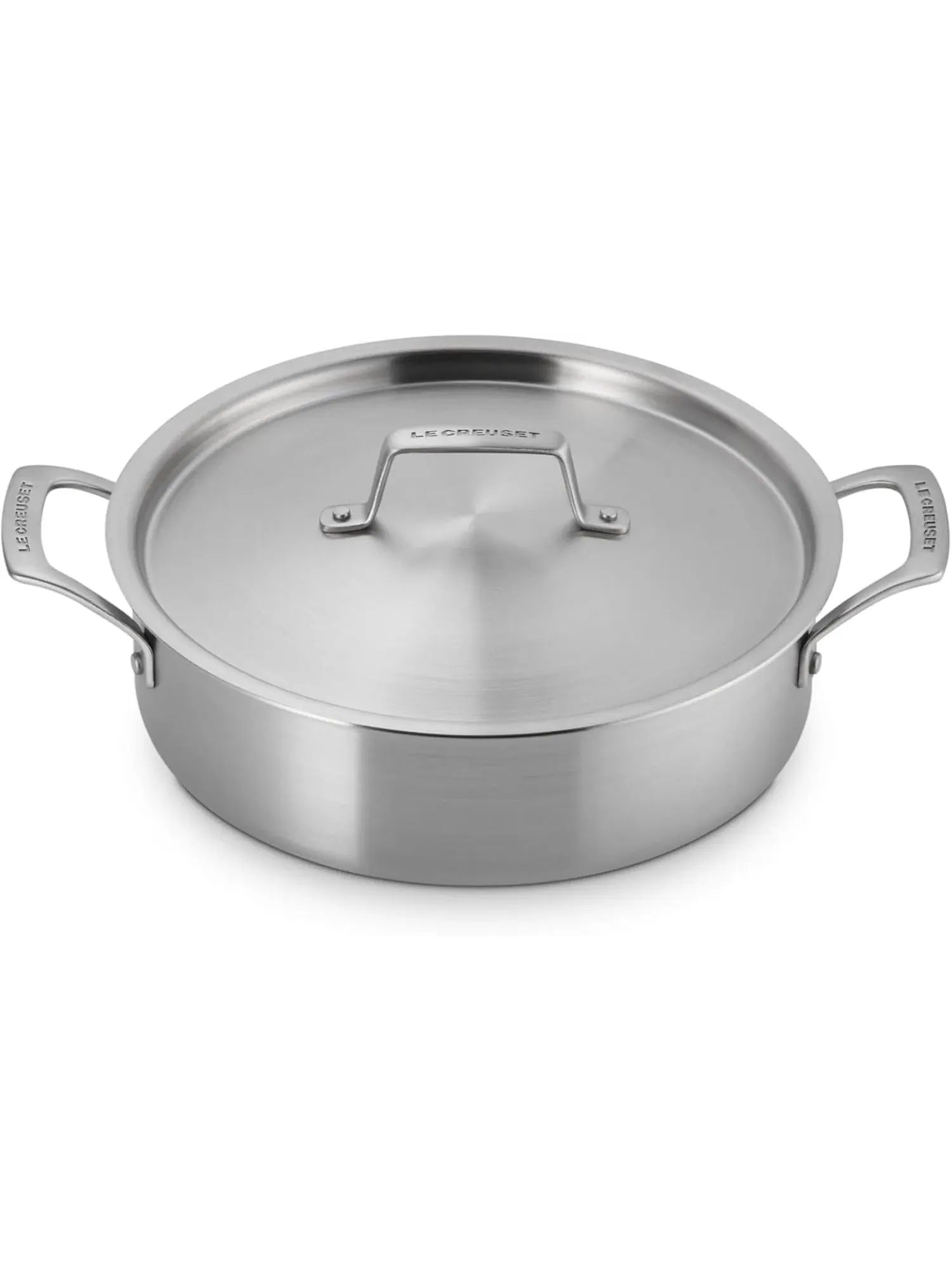 Набор посуды Le Creuset Tri-Ply Stainless Steel, 13 предметов — изображение 7 из 10, серебристый