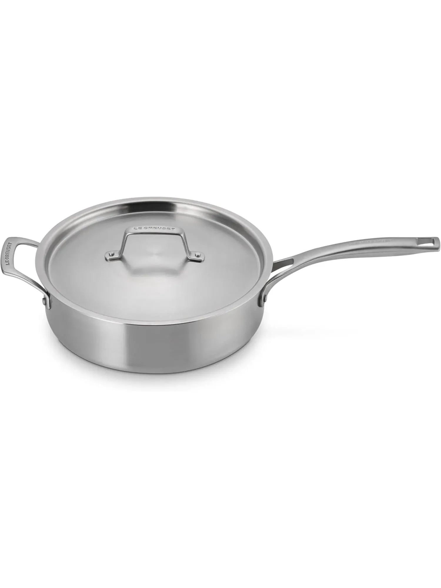Набор посуды Le Creuset Tri-Ply Stainless Steel, 13 предметов — изображение 8 из 10, серебристый