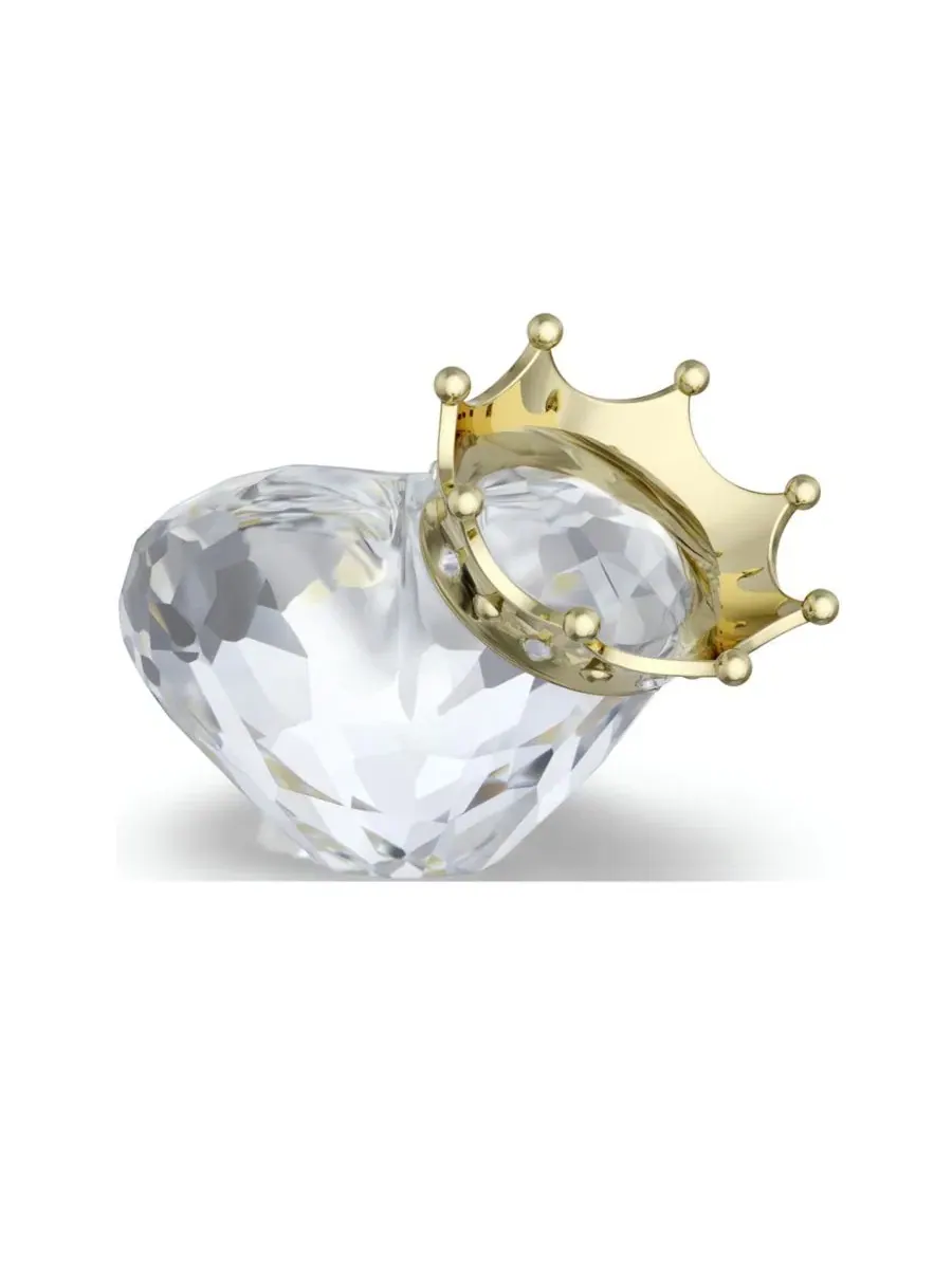 Фигурка «Сердце с короной» от Symbolica Swarovski — изображение 4 из 4, белый/прозрачный