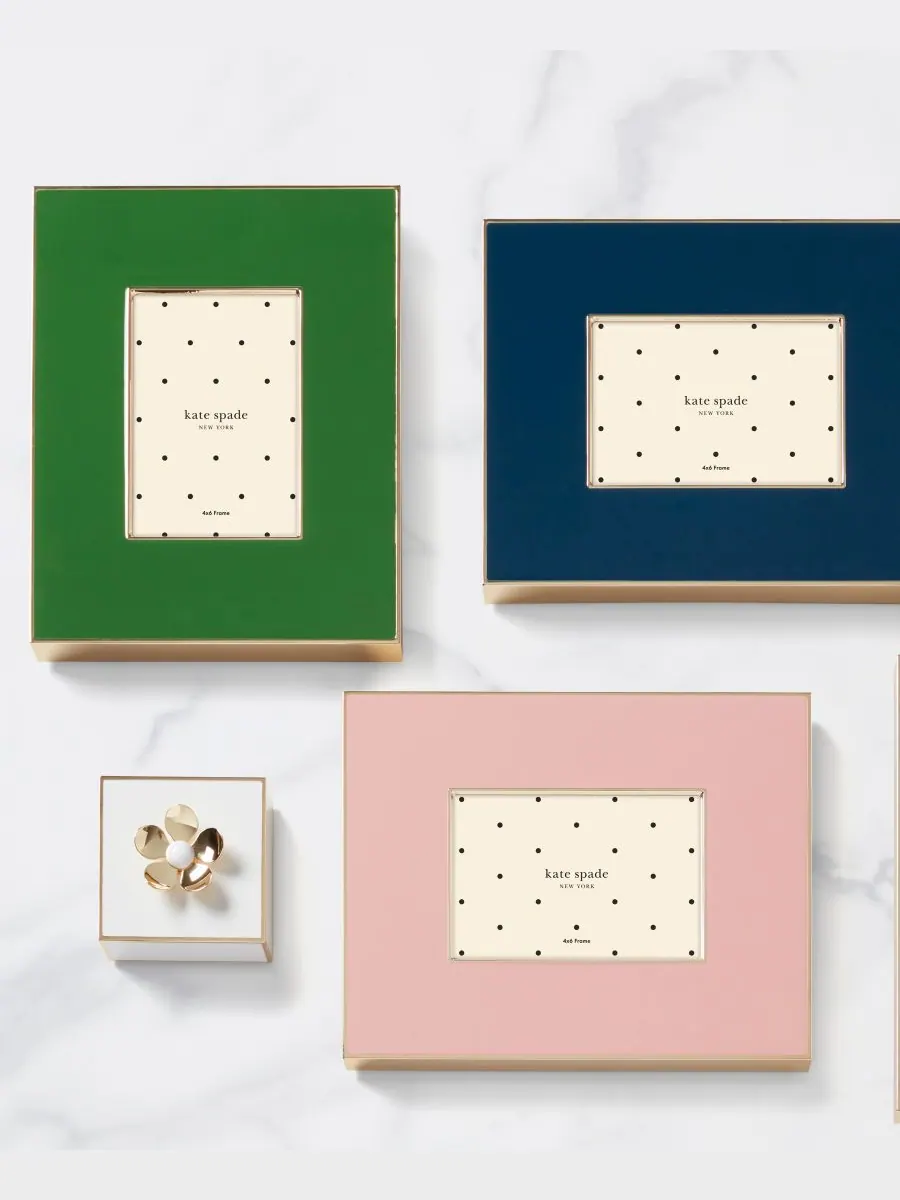 Рамка для фотографий Make it Pop, 4" x 6" Kate spade new york — изображение 7 из 8, розовый