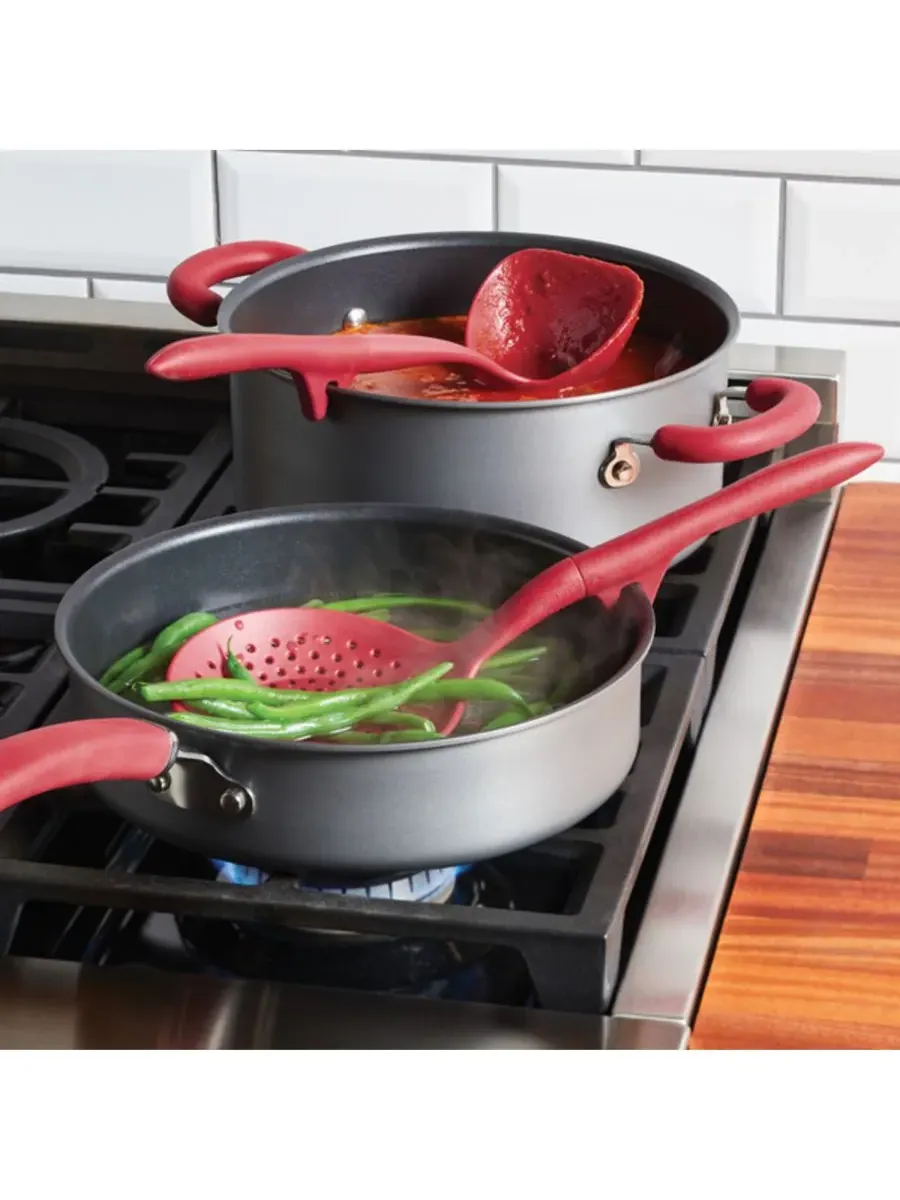 Набор кухонных принадлежностей Lazy Tool из 2 предметов Rachael Ray — изображение 8 из 9, бирюзовый