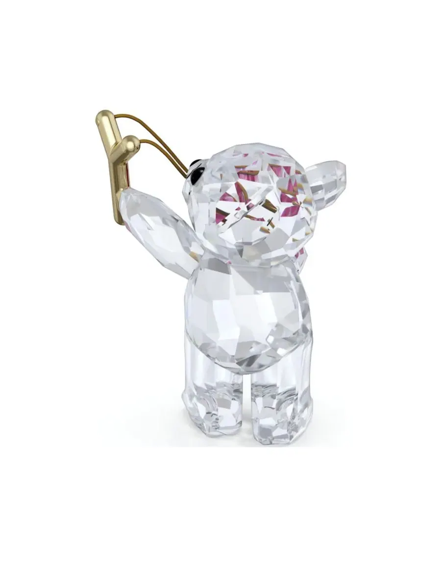 Фигурка медвежонка Криса «Шлю тебе любовь» Swarovski — изображение 3 из 4, белый/прозрачный