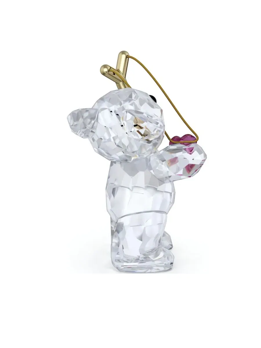 Фигурка медвежонка Криса «Шлю тебе любовь» Swarovski — изображение 4 из 4, белый/прозрачный