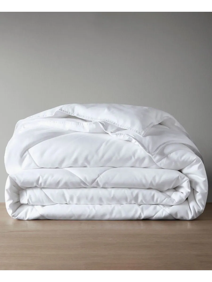 Охлаждающее одеяло Cooling Touch Oversized с наполнителем, имитирующим пух, размер Twin/Twin XL — изображение 10 из 10, белый