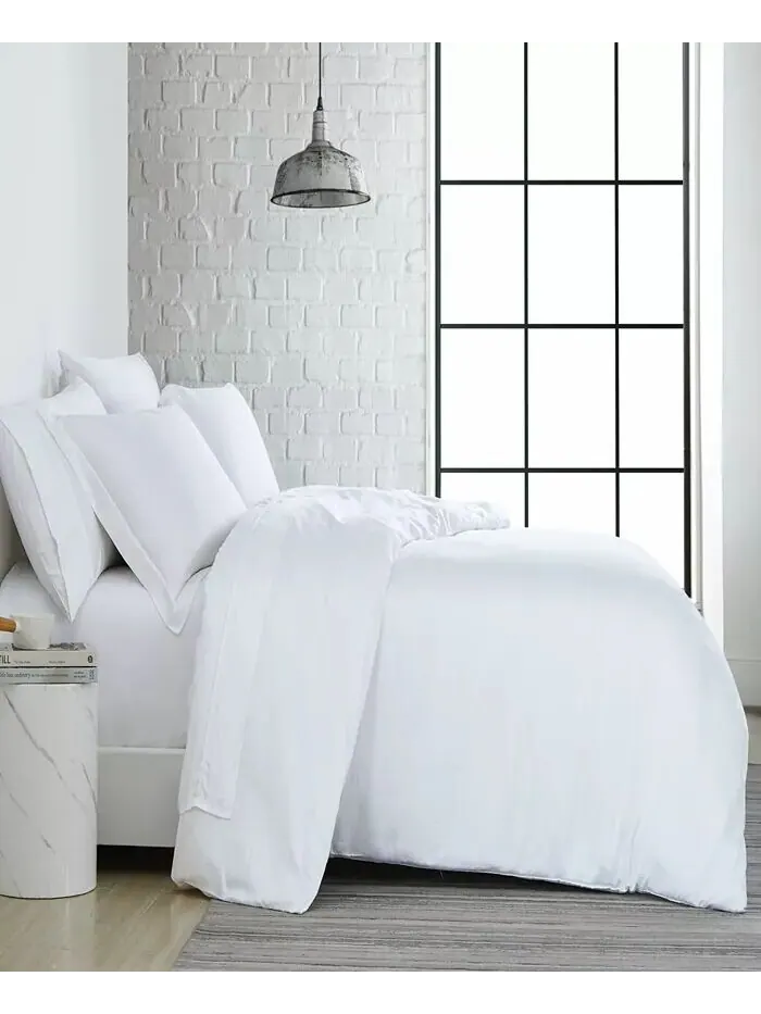 Роскошные комплекты пододеяльников премиум-класса Southshore Fine Linens — изображение 2 из 2, белый
