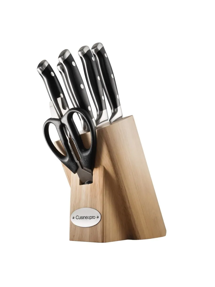 Набор ножей Artisan Licht с подставкой, 7 предметов Cuisine::pro,