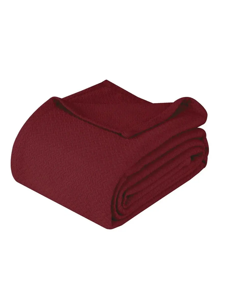 Легкое тканое одеяло Nobel Cotton Jacquard Dobby Weave Textured Chevron, размер King Superior