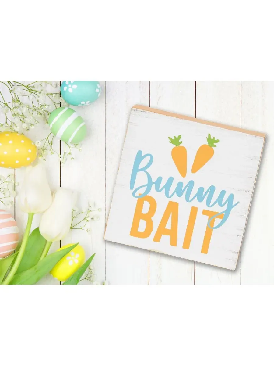 Фигурка Bunny Bait Shelf Block C&F Home — изображение 3 из 3, нет цвета