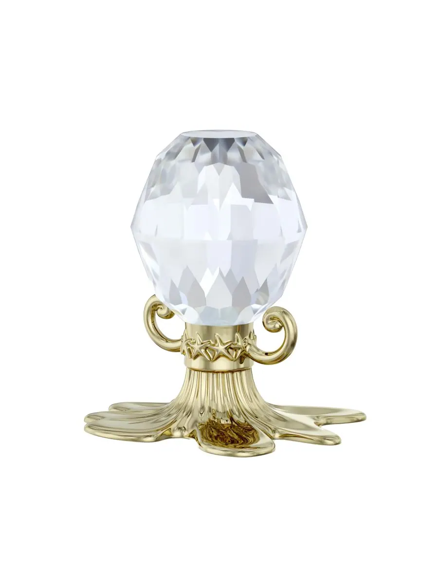 Фигурка Водолея, символизирующая знак зодиака Swarovski — изображение 2 из 4, прозрачный/золотистый