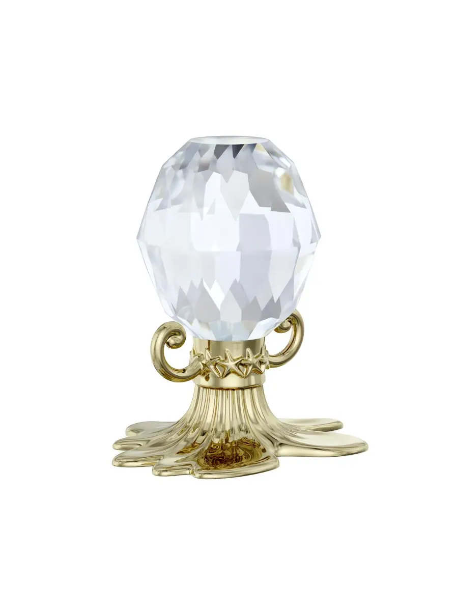 Фигурка Водолея, символизирующая знак зодиака Swarovski — изображение 3 из 4, прозрачный/золотистый