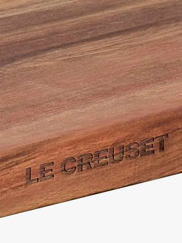 Разделочная доска Le Creuset Wood, 40.6 см — изображение 2 из 4, коричневый