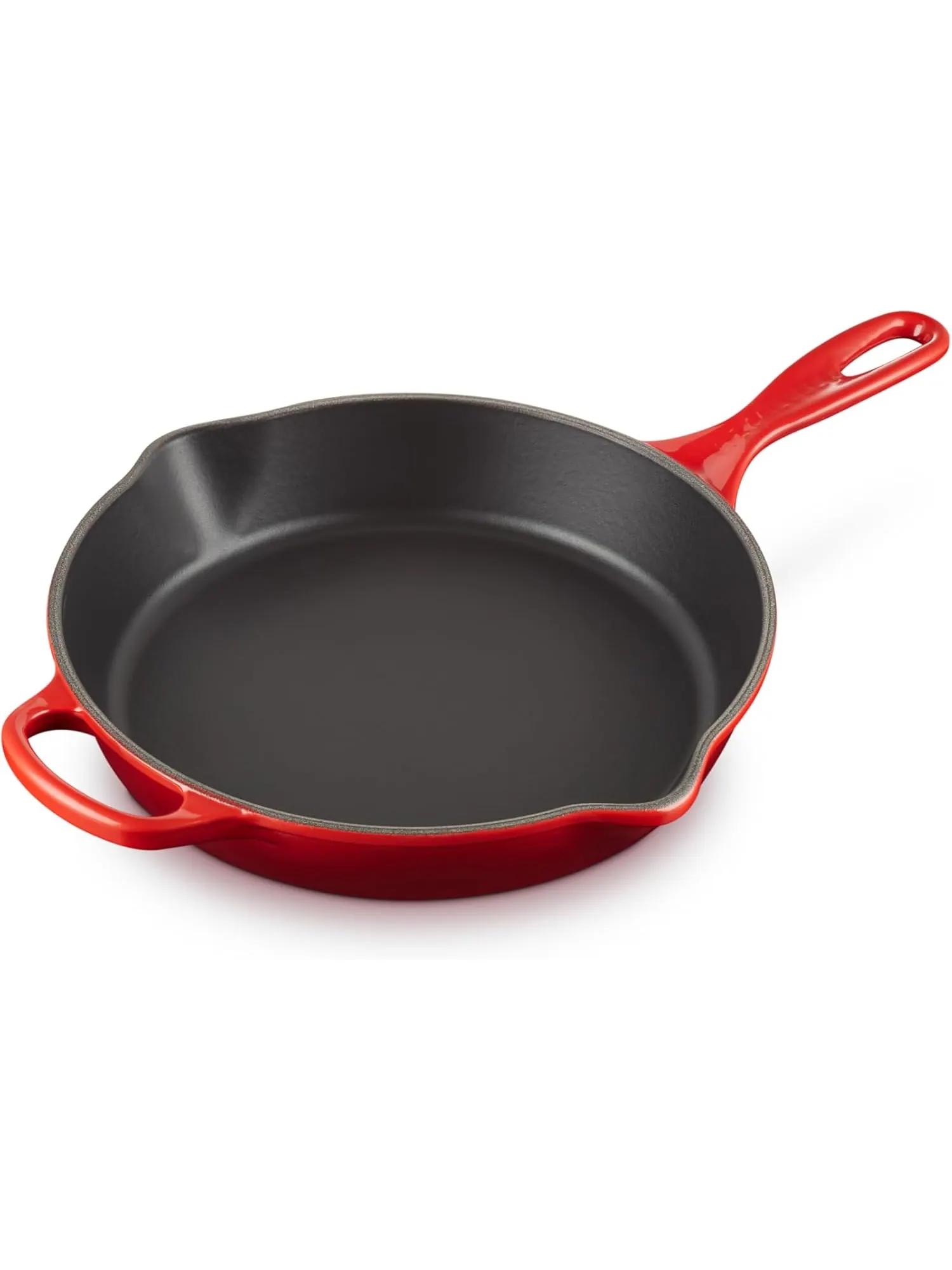 Сковорода чугунная Le Creuset Signature с эмалированным покрытием, 26 см — изображение 2 из 7, вишневый