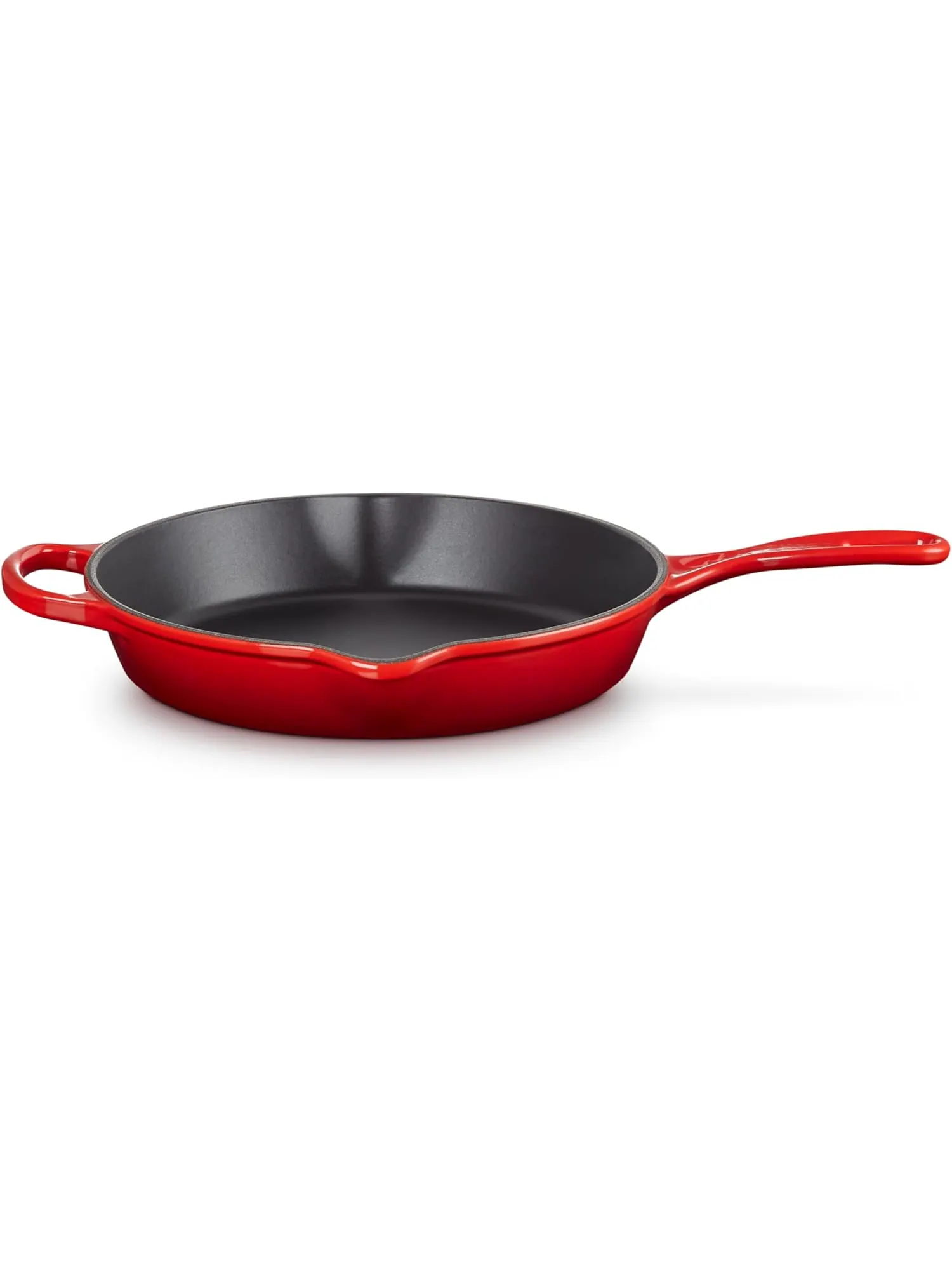 Сковорода чугунная Le Creuset Signature с эмалированным покрытием, 26 см — изображение 4 из 7, вишневый