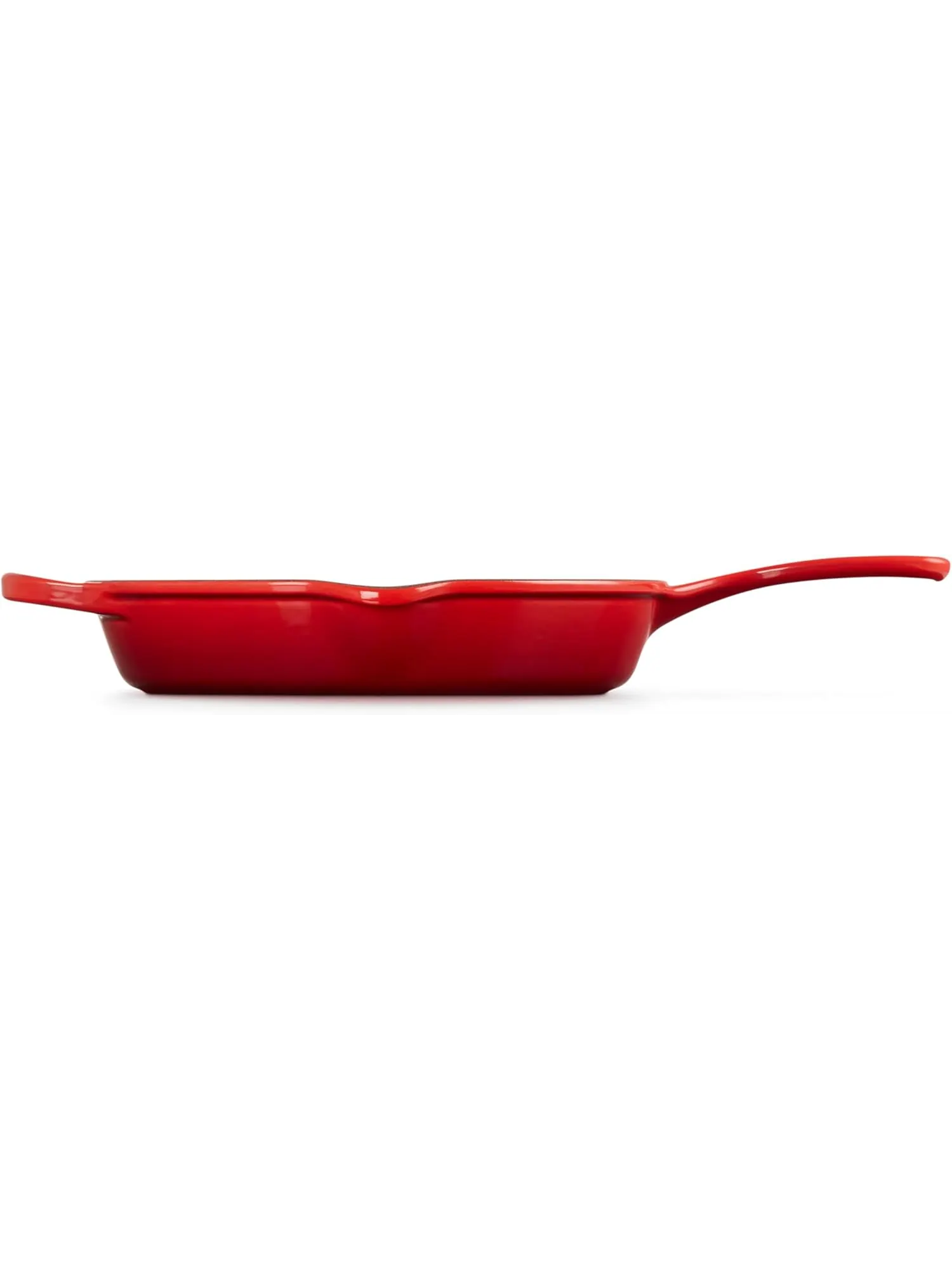 Сковорода чугунная Le Creuset Signature с эмалированным покрытием, 26 см — изображение 5 из 7, вишневый