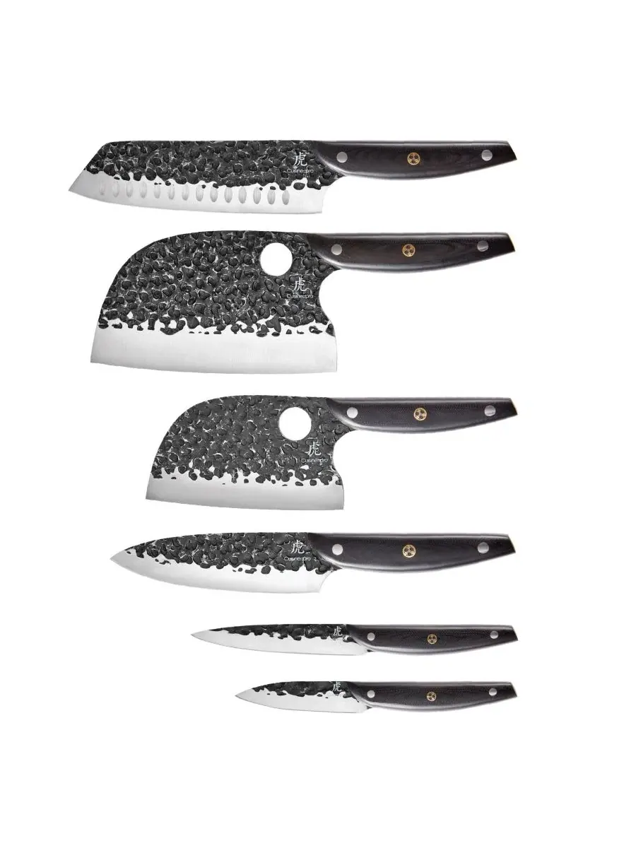 Набор ножей KUROI KIBA 7-Piece Knife Set Cuisine::pro — изображение 2 из 7, черный