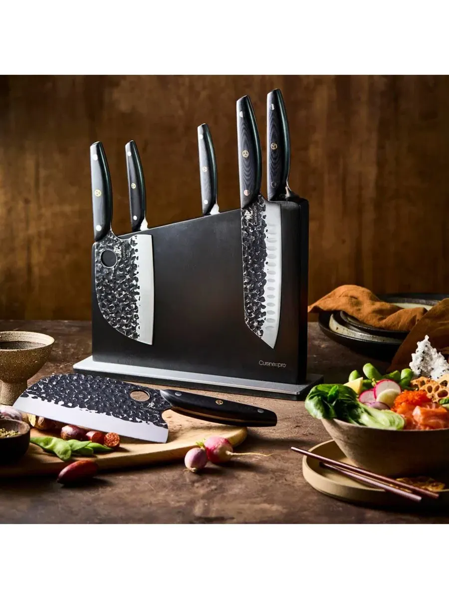 Набор ножей KUROI KIBA 7-Piece Knife Set Cuisine::pro — изображение 6 из 7, черный