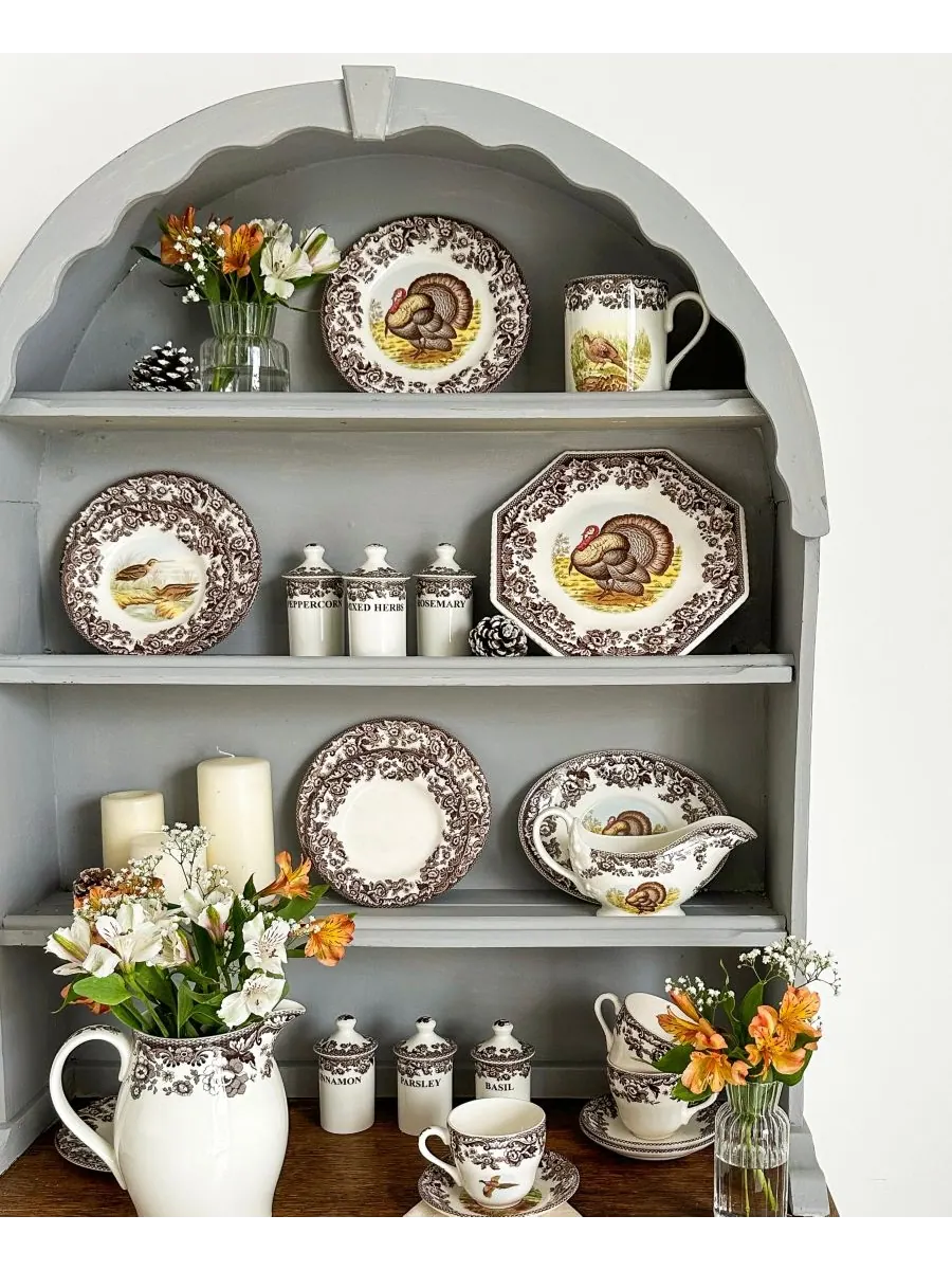 Миска хлопьев Woodland Pointer Ascot Spode — изображение 3 из 5, коричневый