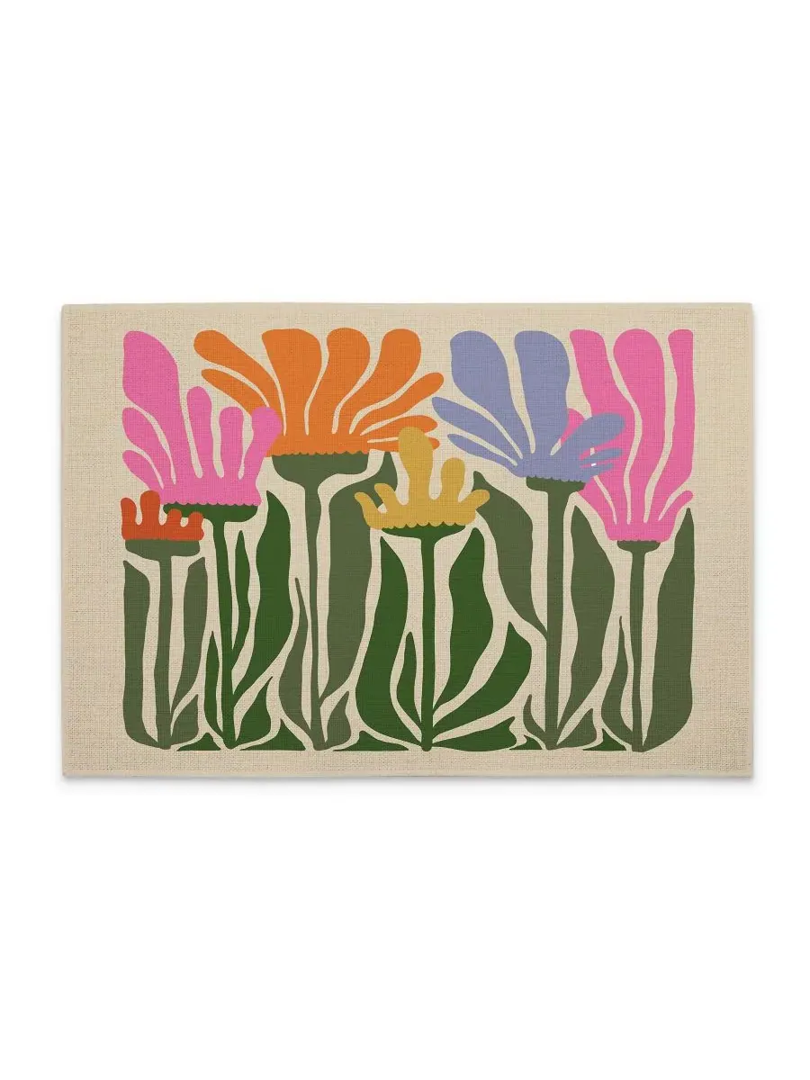 Набор из 4 тканевых салфеток под тарелки Matisse Garden Premier Counterart — изображение 8 из 8, мульти