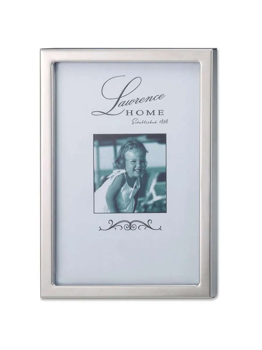 Lawrence Frames 710657 Серебряная стандартная металлическая фоторамка - 5" x 7"