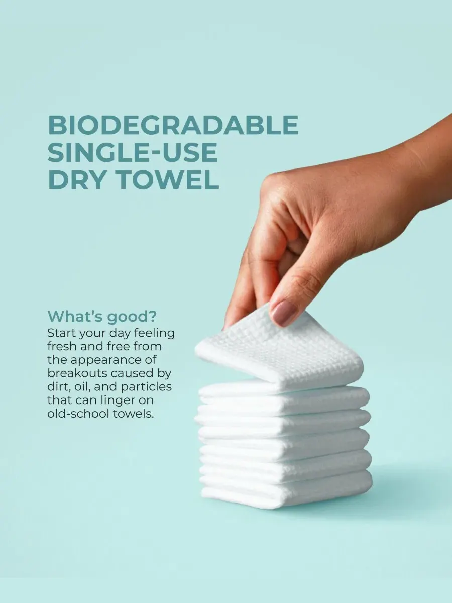 Одноразовые полотенца для лица Silky Soft Towels, 24 шт Buttah Skin — изображение 7 из 7, нет цвета
