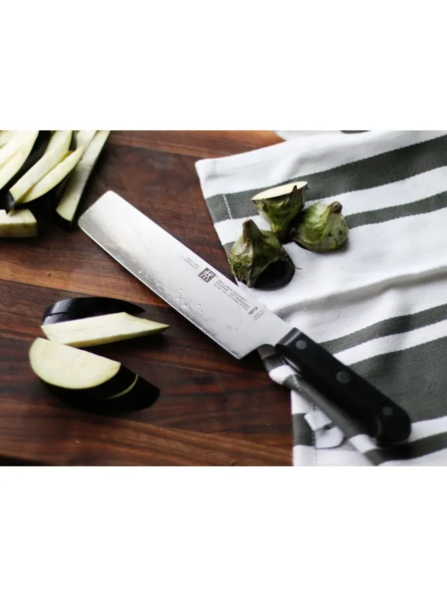 Нож Накири JA Henckels Gourmet 17 см Zwilling — изображение 4 из 6, черный