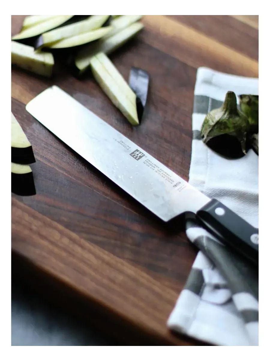Нож Накири JA Henckels Gourmet 17 см Zwilling — изображение 5 из 6, черный