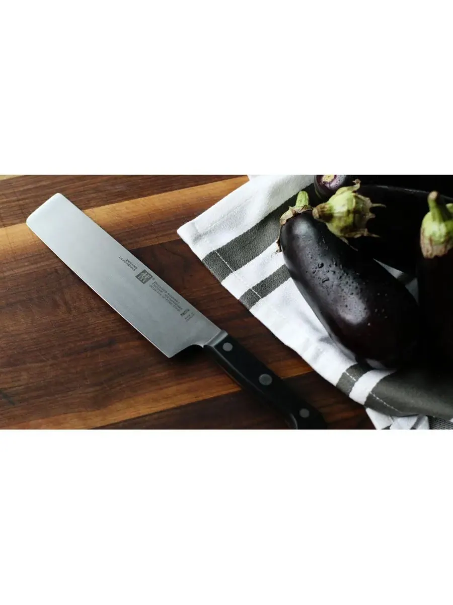 Нож Накири JA Henckels Gourmet 17 см Zwilling — изображение 6 из 6, черный
