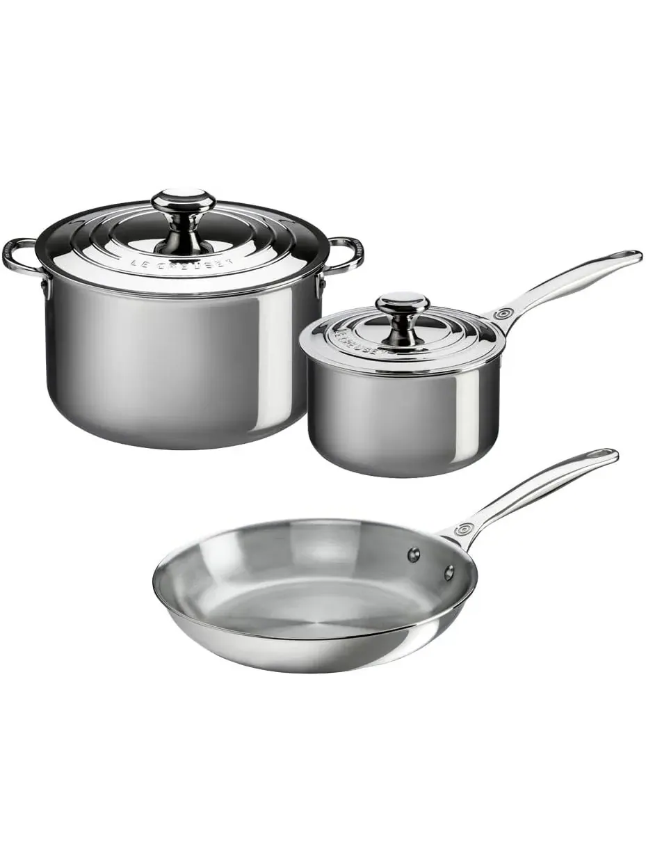 Набор посуды Le Creuset Tri-Ply Stainless Steel, 5 предметов