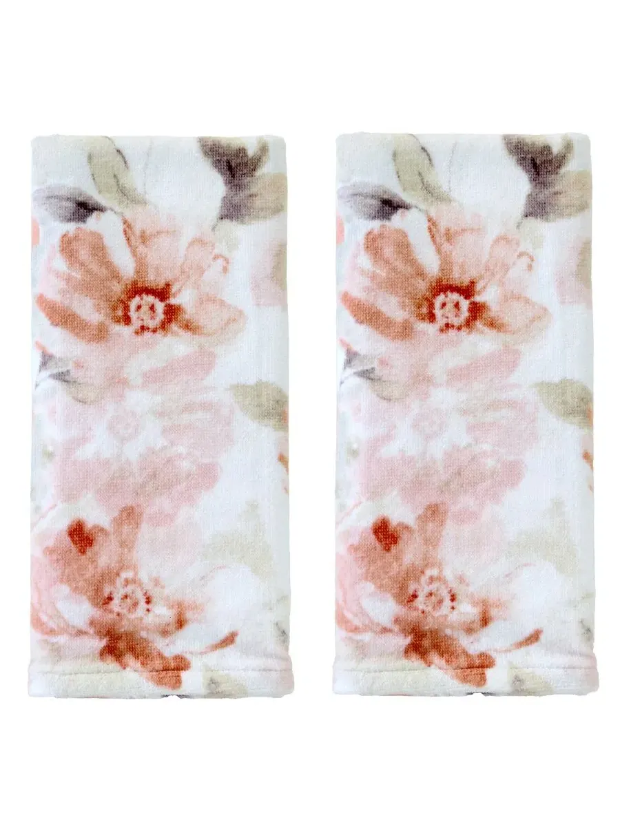 Набор из 2 полотенец для рук с акварельным принтом Misty Floral SKL Home